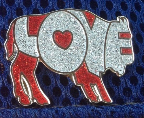 2014 Buffalove pin
