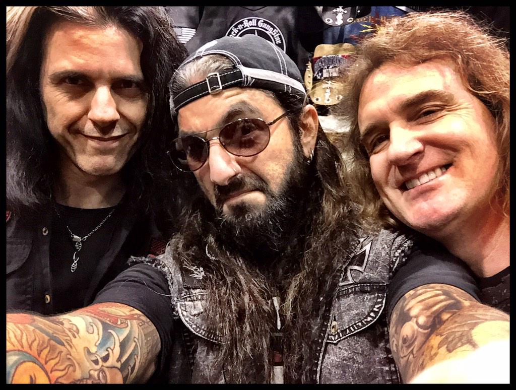 Alex Skolnick Mike Portnoy and Dave Ellefson