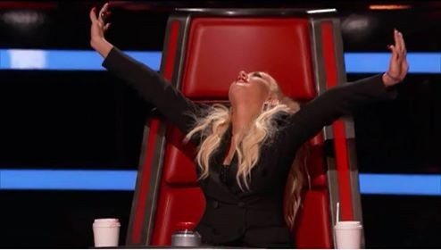 Christina Aguilera Ryan Quinn The Voice