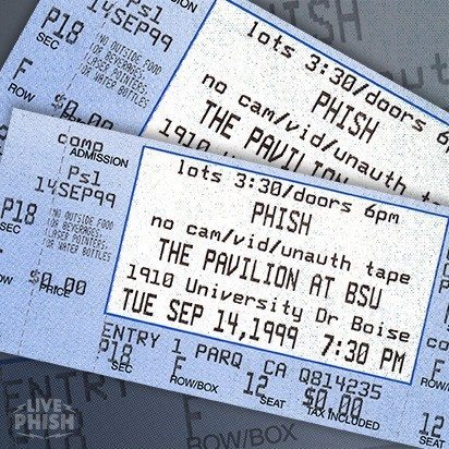 phish - LivePhish - Boise - 1999