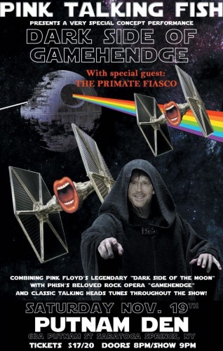 Concept show artwork created by PTF guitarist Dave Brunyak.