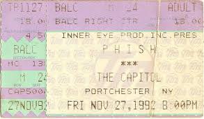 phish thanksgiving