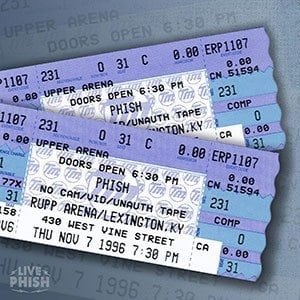 phish fall 1996
