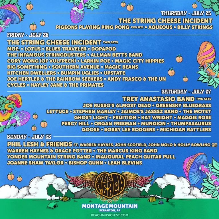 Peach Music Festival Scranton
