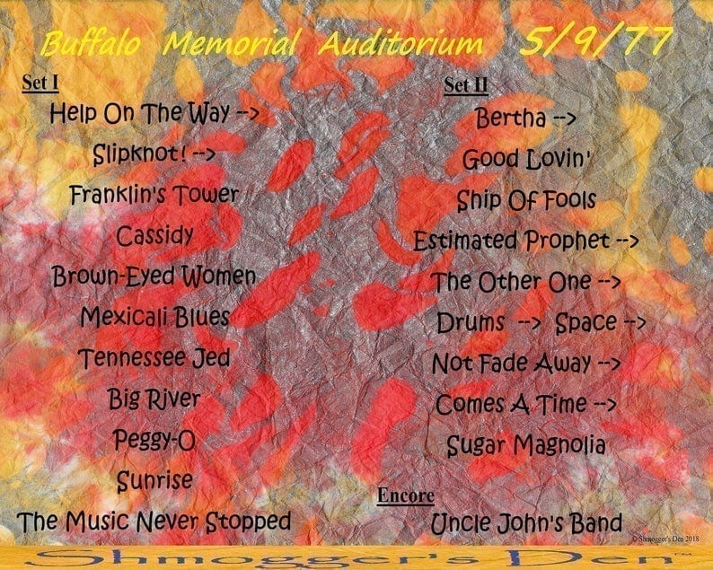 Grateful Dead Buffalo