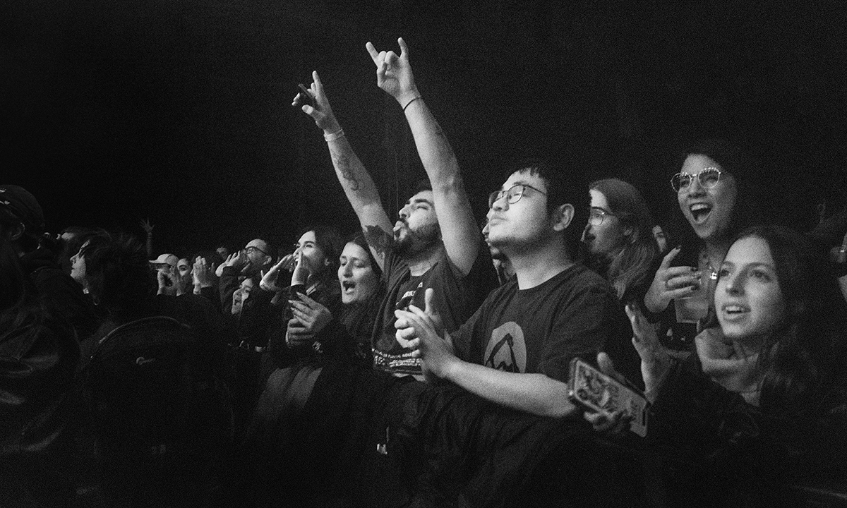 The crowd at Brooklyn Steel