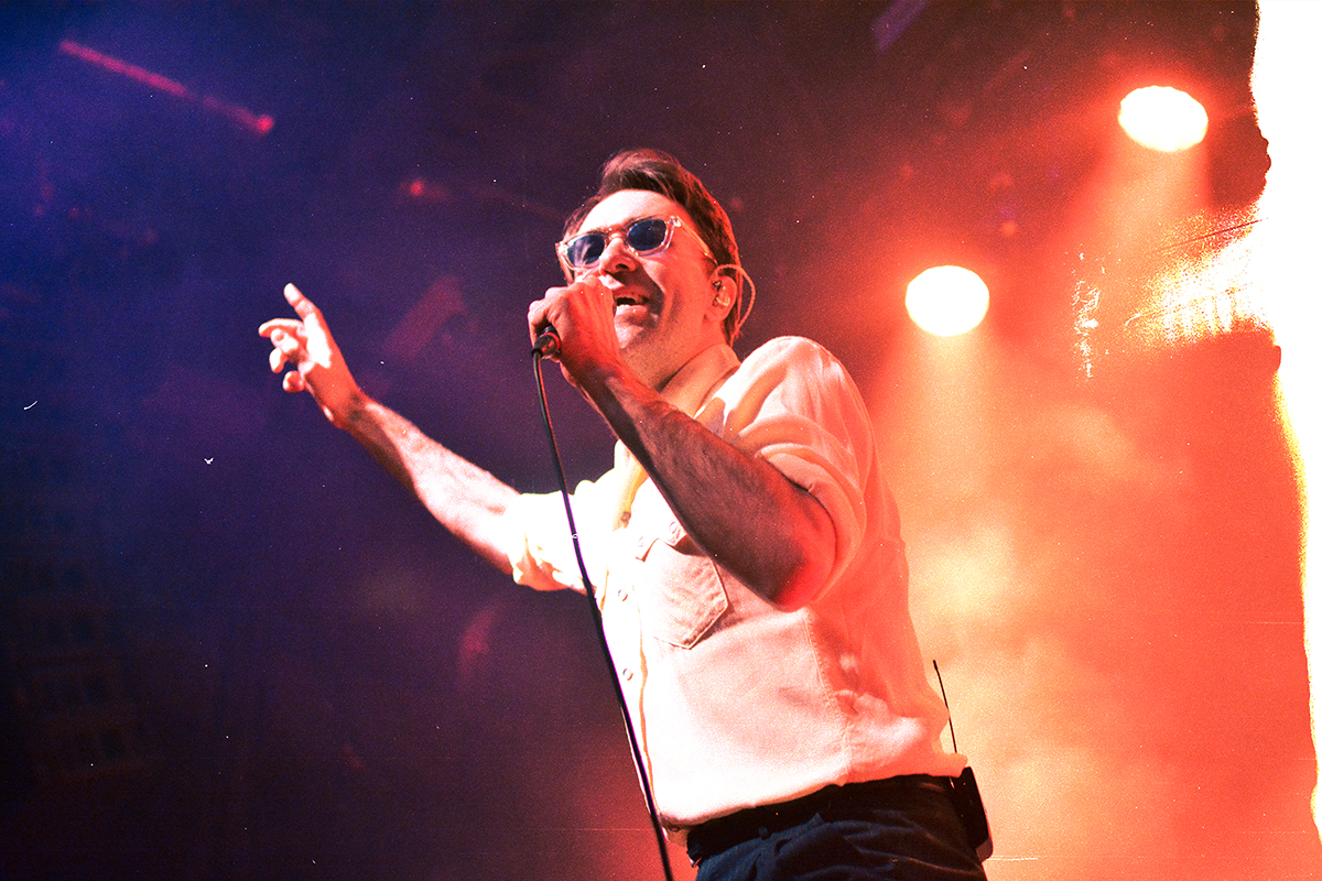 Justin Young from The Vaccines at Brooklyn Steel