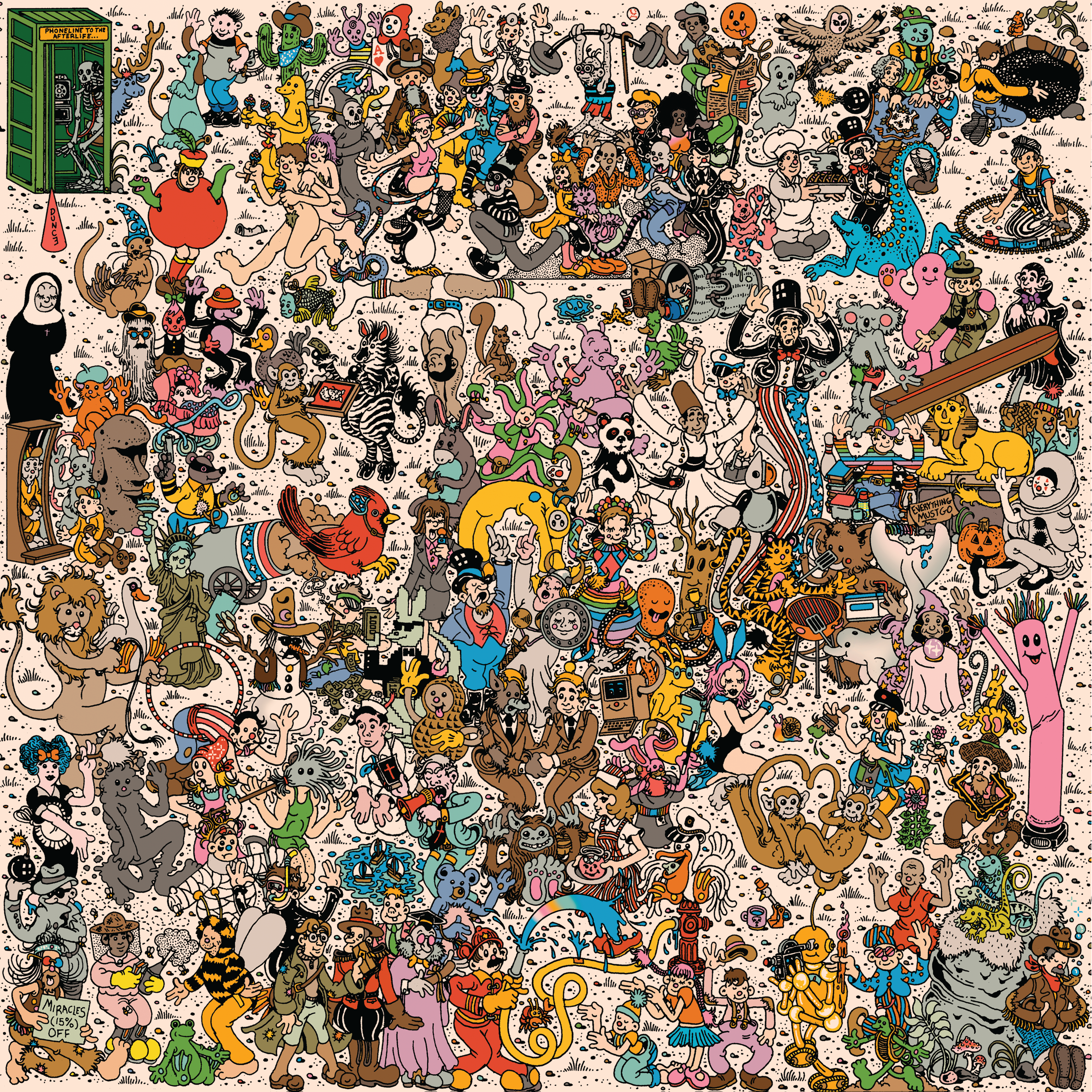 Official album cover for Goose upcoming album, Everything Must Go. Album cover courtesy of Goose. 