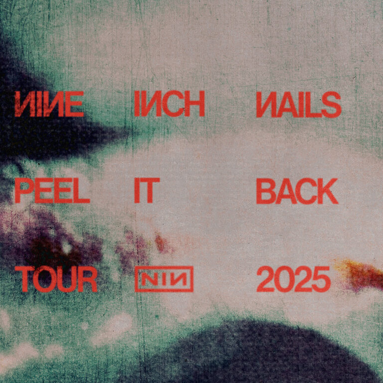 Nine Inch Nails Peel It Back Tour 2025 Art