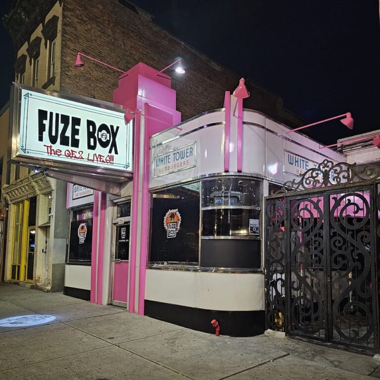 Photo of the formerly known "The QE2," now in new ownership, called the "Fuze Box"
