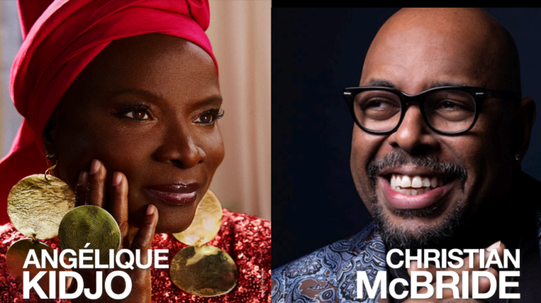 Angélique Kidjo and Christian McBride. Photo courtesy of JAZZ HOUSE KiDS