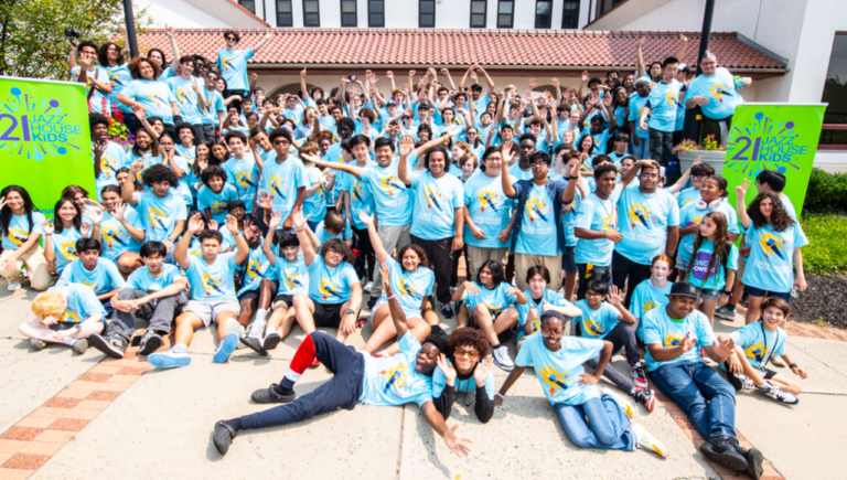 Students of JAZZ HOUSE KiDS. Photo courtesy of JAZZ HOUSE KiDS