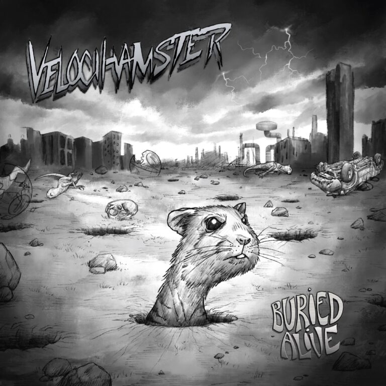 Velocihamster Buried Alive Cover Artwork
