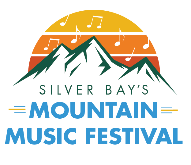 Official logo for Silver Bay YMCA's Mountain Music Festival.