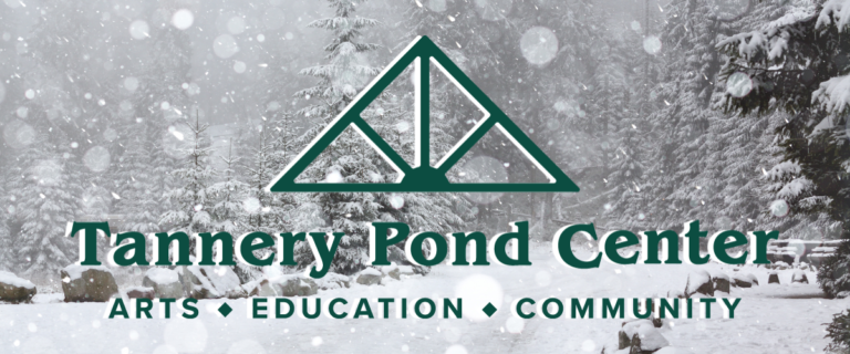 The official logo for the Tannery Pond Center.